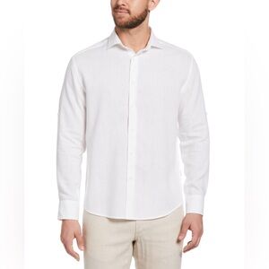 Cubavera 100% Linen 3x Men’s White Button Down
Lightweight, Summer Wedding